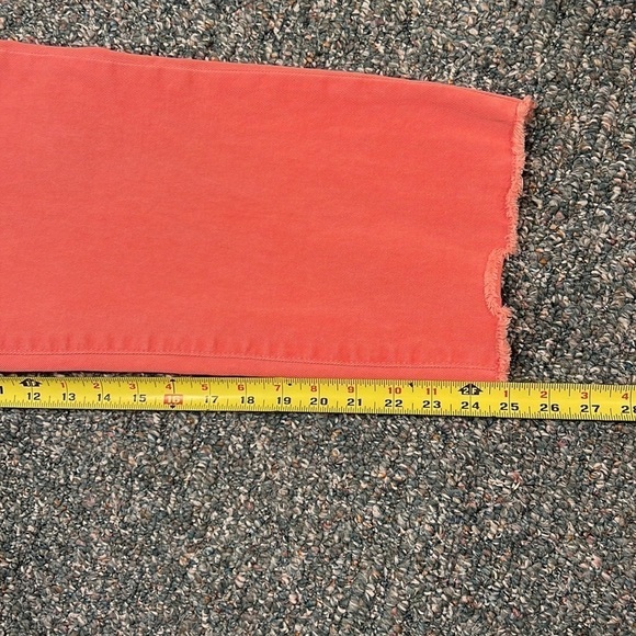 STYLE & CO. Straight Crop pants raw edge bottom 5 pocket style size 16 - Picture 9 of 13